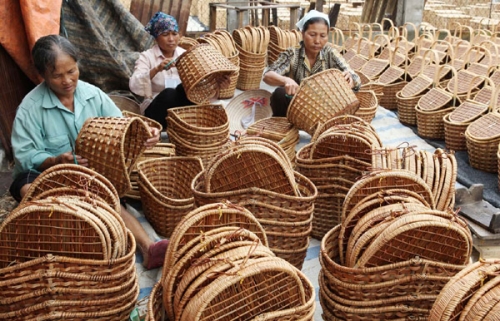 Kết nối cung cầu ngành mây tre đan xuất khẩu